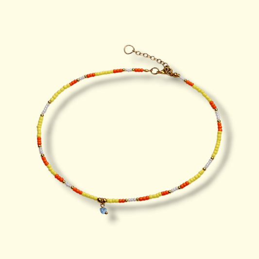 Kette Gelb Orange