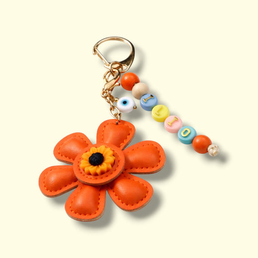 Anhänger Blume Orange
